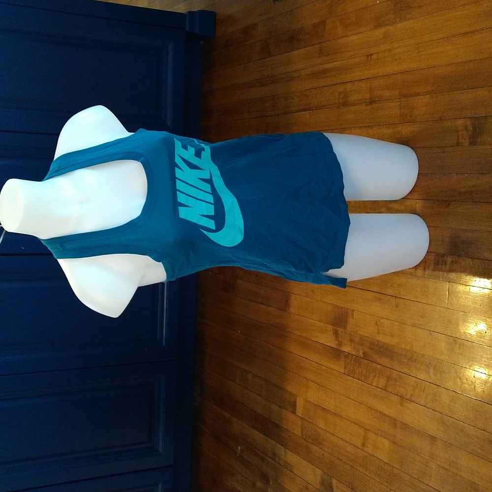 Size xs blue Nikes workout athletic top - Picture 2 of 16